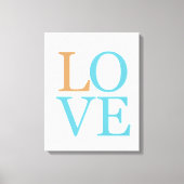 Liefde Canvas Afdruk (Voorkant)
