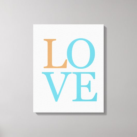 Liefde Canvas Afdruk (Voorkant)