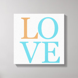 Liefde Canvas Afdruk