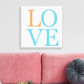 Liefde Canvas Afdruk (Insitu (Woonkamer))