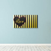 Liefde Canvas Afdruk (Insitu (Houten vloer))