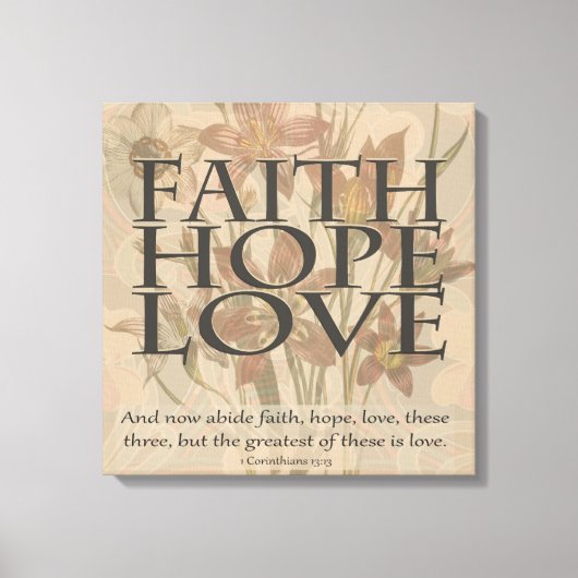 Liefde Canvas Afdruk (Voorkant)