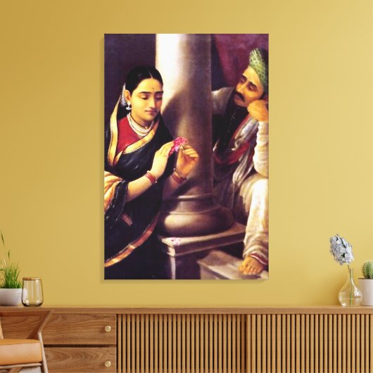 Liefde Canvas Afdruk (Insitu (Woonkamer))