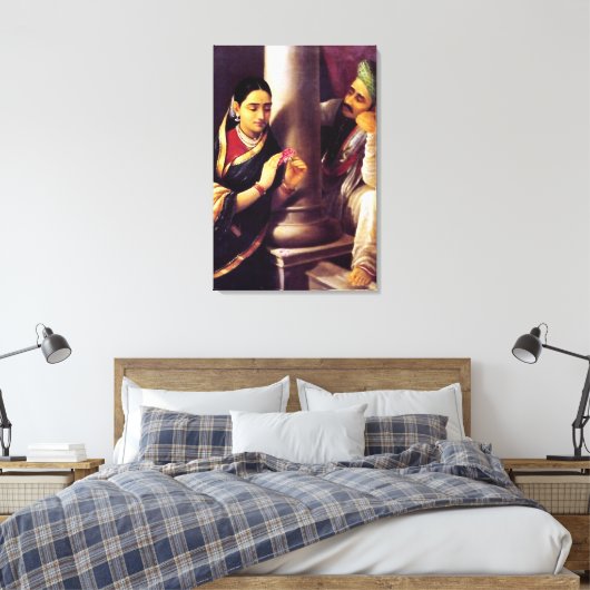 Liefde Canvas Afdruk (Insitu (Slaapkamer))