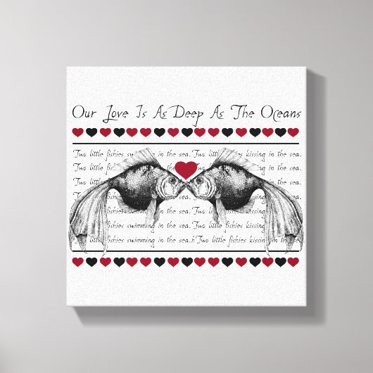 Liefde Canvas Afdruk (Voorkant)