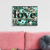 Liefde Canvas Afdruk (Insitu (Woonkamer))