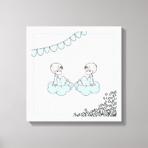 Liefde Canvas Afdruk