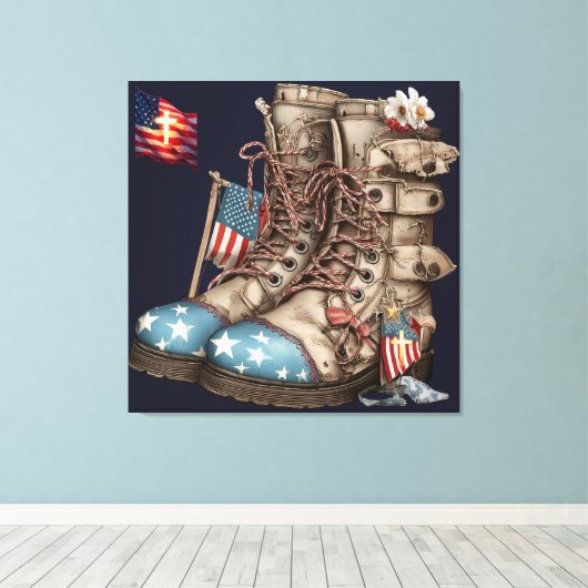 Liefde Canvas Afdruk (Insitu (Houten vloer))