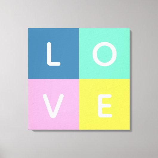 Liefde Canvas Afdruk (Voorkant)