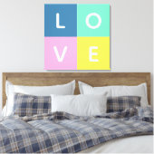 Liefde Canvas Afdruk (Insitu (Slaapkamer))