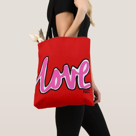 Liefde Canvas Tas (Dichtbij)