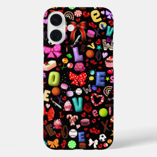 Liefde iPhone 16 Plus Hoesje