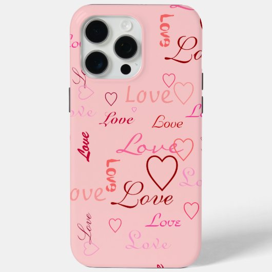 Liefde Case-Mate iPhone Case (Achterkant)