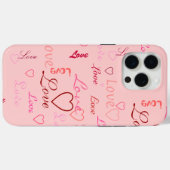 Liefde Case-Mate iPhone Case (Achterkant (horizontaal))