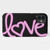 liefde Case-Mate iPhone case (Achterkant (horizontaal))