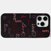 Liefde Case-Mate iPhone Case (Achterkant (horizontaal))