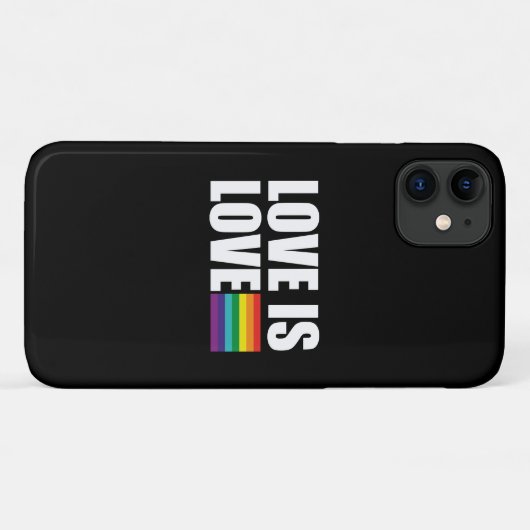Liefde Case-Mate iPhone Case (Achterkant (horizontaal))