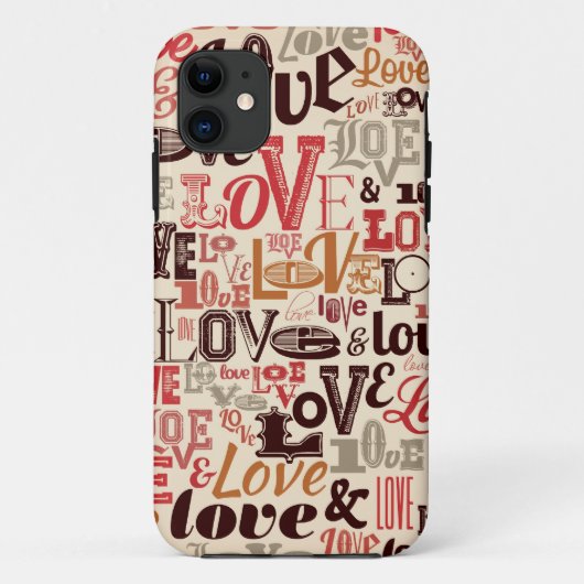  liefde Case-Mate iPhone case (Achterkant)