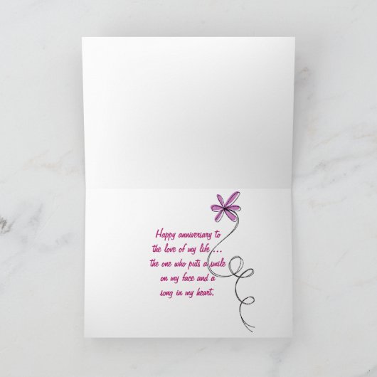 Liefde Cassettebandje Kaart (Binnen)