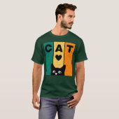 Liefde CAT jongen T-shirt (Voorkant volledig)