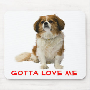 Liefde Cavalier King Charles Spaniel Puppy Hond Muismat