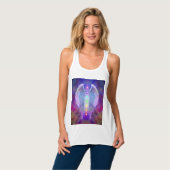 Liefde, chakra, engel, god, genezer, genezing, yog tanktop (Volledige Voorkant)