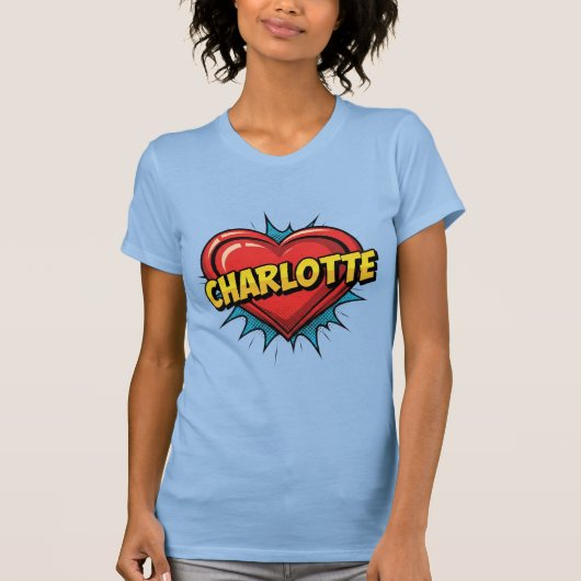 Liefde Charlotte T-shirt (Voorkant)