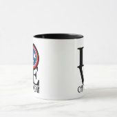 LIEFDE Chattanooga Tennessee 15oz Mok (Midden)