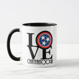 LIEFDE Chattanooga Tennessee 15oz Mok