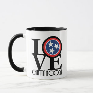 LIEFDE Chattanooga Tennessee 15oz Mok