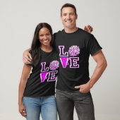 Liefde Cheer Voor N Cheerleader T-shirt (Unisex)