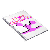 LIEFDE CHEERLEADING NOTITIEBOEK (Rechterzijde)