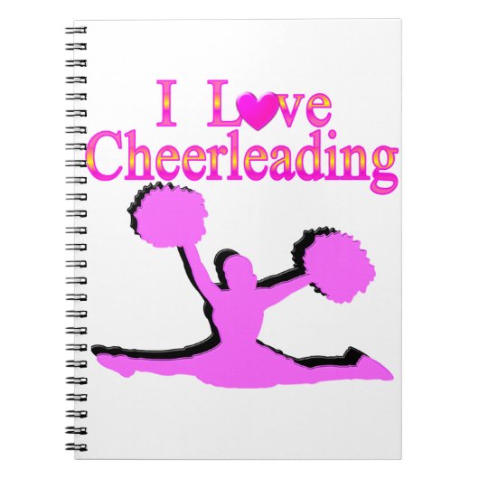 LIEFDE CHEERLEADING NOTITIEBOEK (Voorkant)