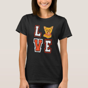 Liefde Chihuahua Dierlijke Pup Puppy Huisdier Hond T-shirt