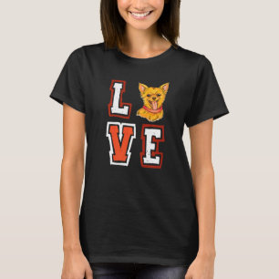 Liefde Chihuahua Dierlijke Pup Puppy Huisdier Hond T-shirt