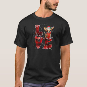 Liefde Chihuahua Lelijke Kerst Voor Vrouwen Mannen T-shirt