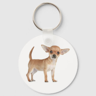 Liefde Chihuahua Puppie Hond Sleutelhanger