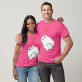 Liefde Chinchilla cadeau T-shirt (Unisex)