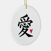 Liefde Chinees Karakter Keramisch Ornament (Rechts)
