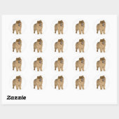 Liefde Chow Puppy Dog Groet Stickers (Vel)