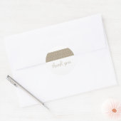 Liefde Circle Dank jullie Stickers (Envelop)