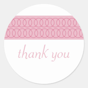 Liefde Circle Dank jullie Stickers