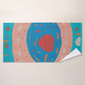 Liefde cirkels  badhanddoek (Badhanddoek)