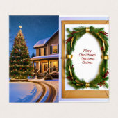 Liefde citaten voor Vriend's Merry Kaart (Buitenkant ongevouwen)