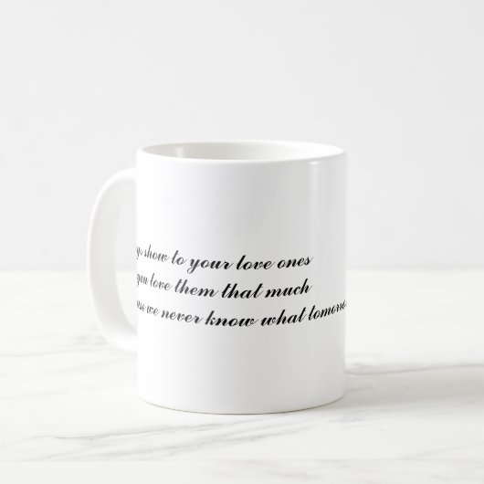 Liefde citeert mokken (Voorkant links)