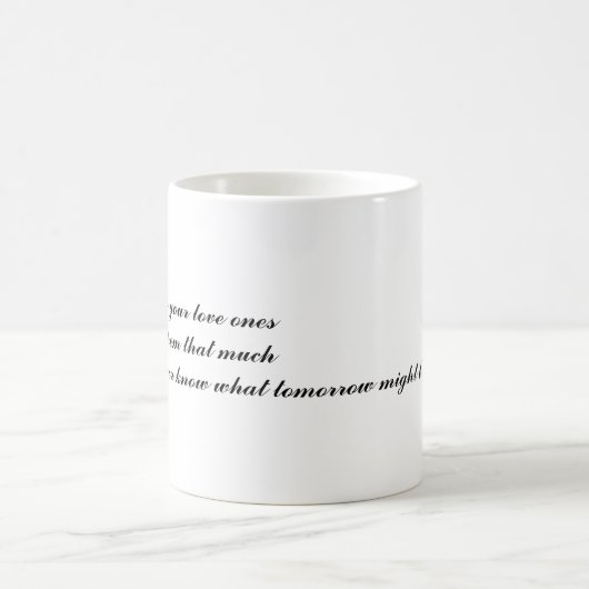 Liefde citeert mokken (Center)