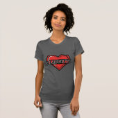 Liefde Claudette T-shirt (Voorkant volledig)
