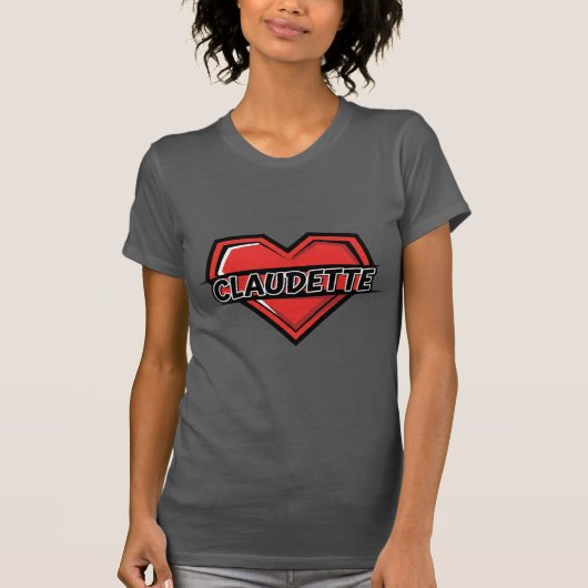 Liefde Claudette T-shirt (Voorkant)
