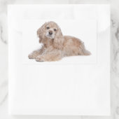 Liefde Cocker Spaniel Puppy Hond Stickers (Tas)