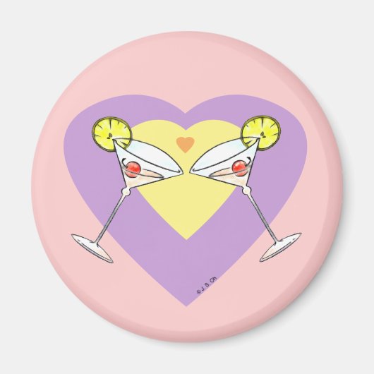 Liefde cocktail magneet (Voorkant)